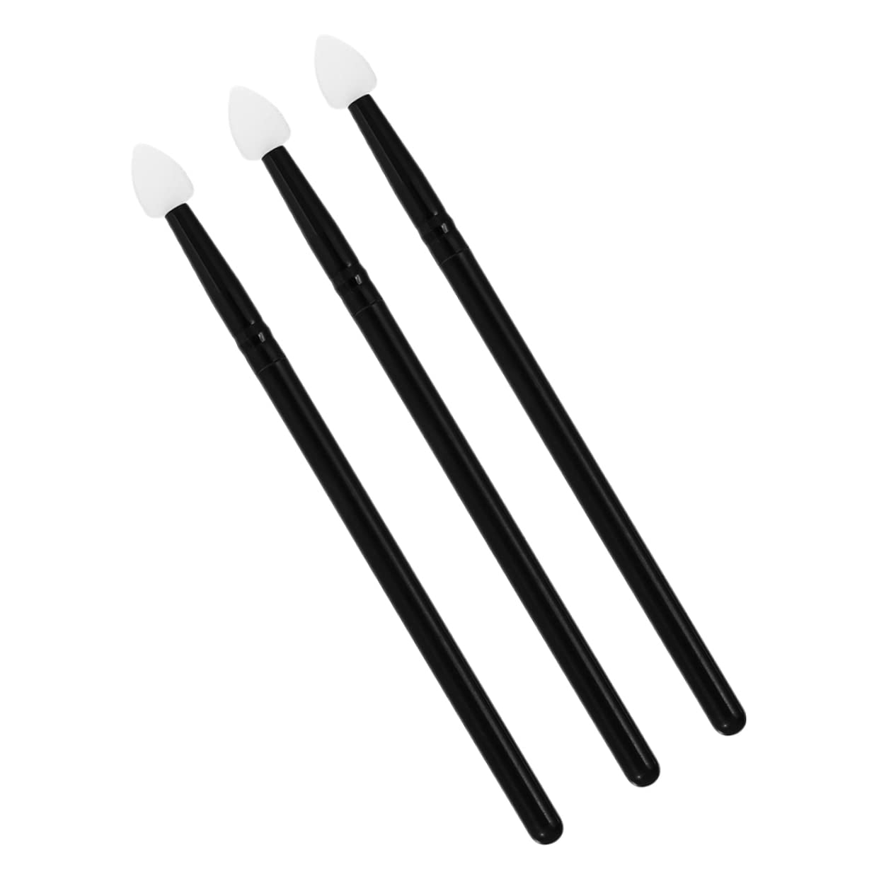 Gogogmee Sponge Eyeshadow Applicator 3pcs Eye Shadow Brush Set Makeup Brushes for Women Beauty Kit