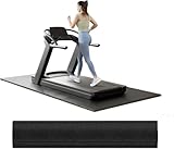 Treadmill Rowing Machine Mat for Carpet Floors 84x36,Adapted to Yosuda Rowing Machine,1/4 Thick Mat for Hardwood Floors, for Under Treadmill on Carpet,Exercise Equipment Mat,Noise Shock Absorption
