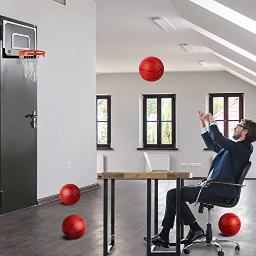 image for SUPER JOY Pro Indoor Mini Basketball Hoop Over The Door - Wall Mounted