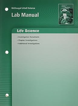 Paperback McDougal Littell Science: Lab Manual Grade 7 Life Science Book