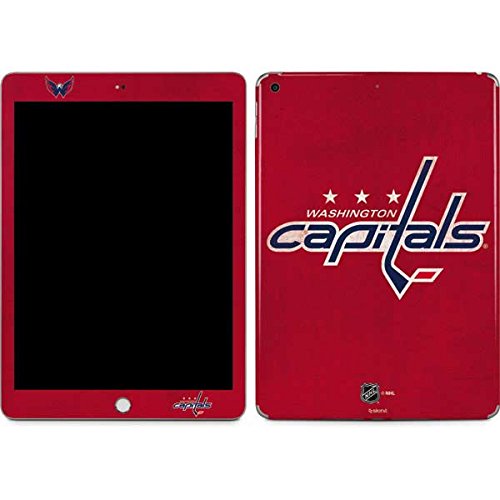 Skinit Decal Tablet Skin Compatible with iPad 9.7in (2018) - Officially Licensed NHL Washington Capitals Distressed Design