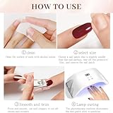 Zosutetoxo 24 Piece Artificial Nails Set: Almond-Shaped Press-On Nails with Brown Leopard Print, French Design with Gradient Effect for Ladies and Girls - Image 6