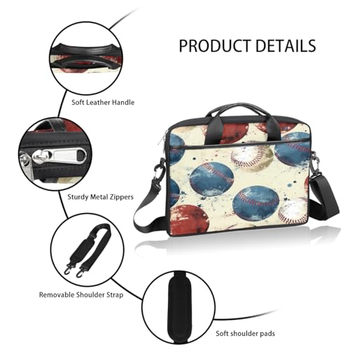 Bolsa para Laptop de 15 pulgadas con diseño Vintage Sport miniatura 4