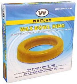 Whitlam - Anillo de cera para líneas de residuos de 3" y 4"