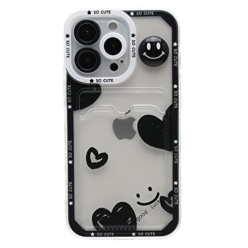 ONLYOU iPhone 14 pro max p P[X ؍ TPU X}C jR J[hP[X J[h[ NA  킢 fB[X ACtH14v}bNX(iPhone14Promax ubN)