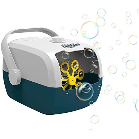 Goolsky Bubble Machine for Kids Suitcase Shape Electric Bubble Blower USB Rechargeable Automatic Bubbling Toy for Children Outdoor Activity Summer Toys V08 Cover