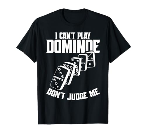Dominoe Graphic Tile Game Enthusiast Addict Domino Player T-Shirt
