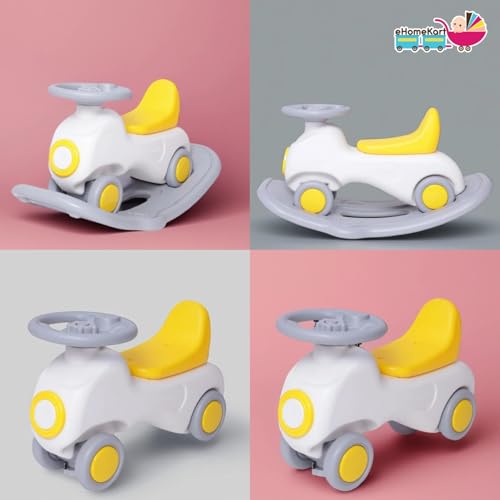 eHomeKart Roadster Rocker and Rider for Kids - 2 in 1 Ride-On Rocker for Boys & Girls - Age 1-3 Years - Image 8