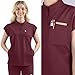 Eipnare Scrubs Set for Women Medical Uniform Nurse Suit, Anti-Wrinkle Scrub Top Jogger Pant&11 Pockets,4 Way Stretch Workwear