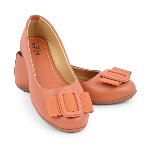 Image of Women Girls Slip On Ballet Flats