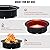 GoyRrbay Fire Pit Ring Liner 36-Inch Outer/30-Inch Inner Diameter, Round Heavy Duty Solid Metal Steel Fire Rings for Outside Wood Burning, Smokeless Firepits for Garden Bonfire Patio Camping