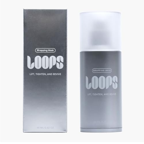 LOOPS-Wrapping-Mask-Korean-Face-Masks-Lifts-and-Firms-Skin-Anti-Aging-Skincare-Skin-Tightening-Facial-Masks-Overnight-Collagen-Night-Wrapping-Mask-No-Parabens-Sulfates-Phthalates