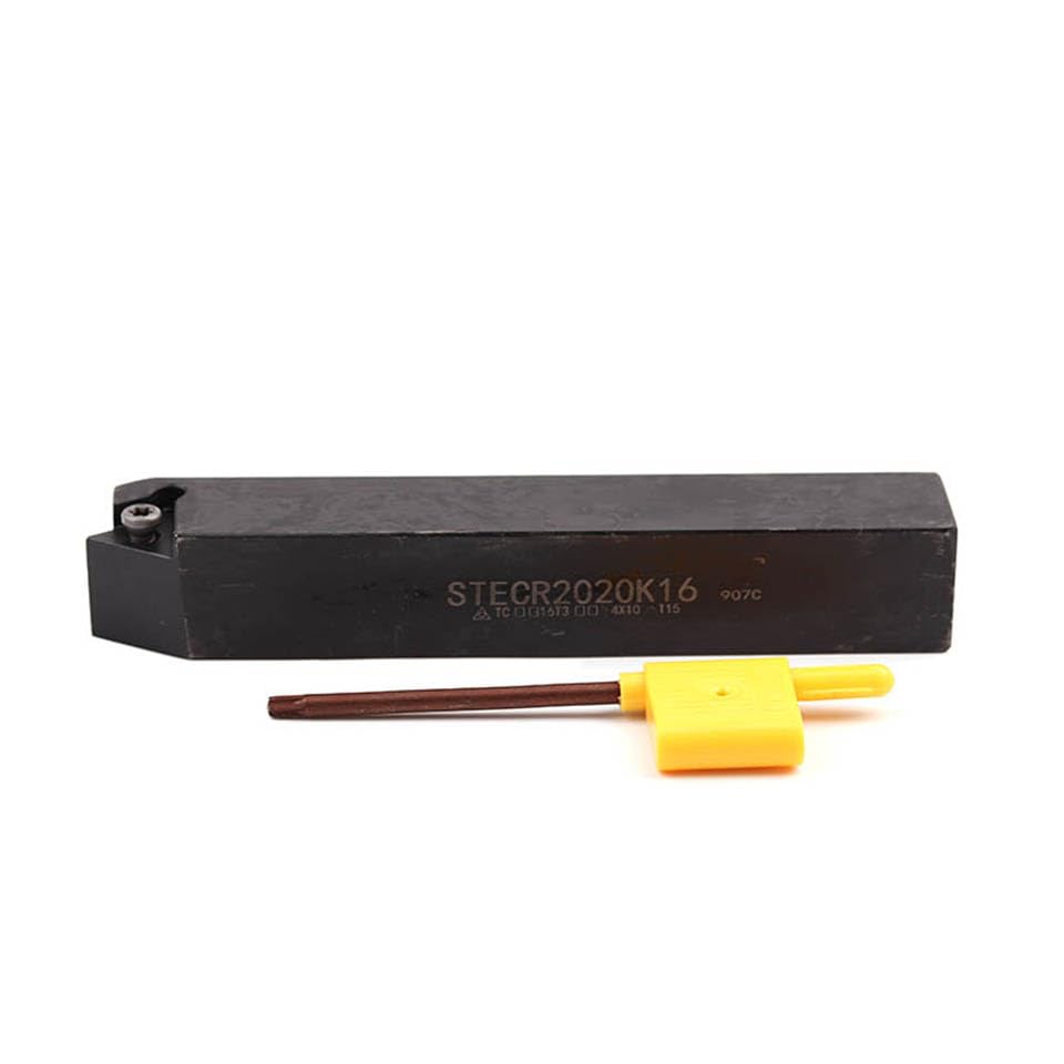 1pc External Turning Tool Holder STECR1616H11 Turning STECR2020K16 CNC Lathe Cutting Tool,for TCMT Carbide Insert High Quality(STECR1616H11)