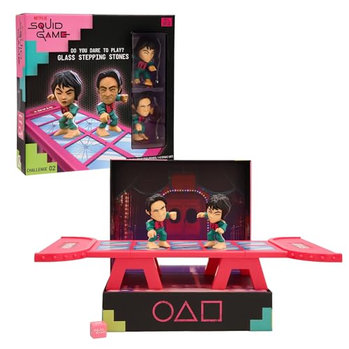 IMC Toys Gioco Sfide Glass Tile di Squid Game, Dalla Serie Netflix, Sfide da...