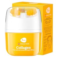7DAYS Crema Viso e Collo Coreana al Collagene con Rullo Massaggiante 40ml