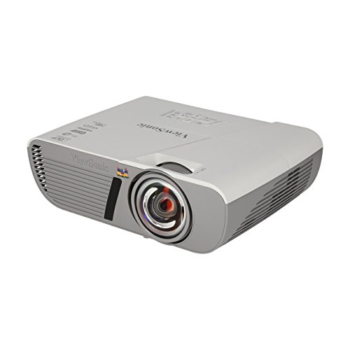 Image of ViewSonic PJD5553LWS 3200 Lumens WXGA HDMI Short Throw Projector, One Size, White