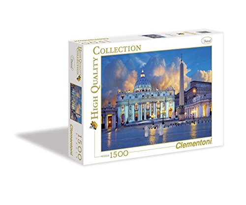 Clementoni Puzzle 1500 pieces - St. Peters church - Rome (cod.31988)