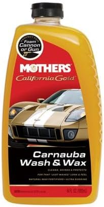 Mothers California Gold Carnauba Wash & Wax (Universal Fit)