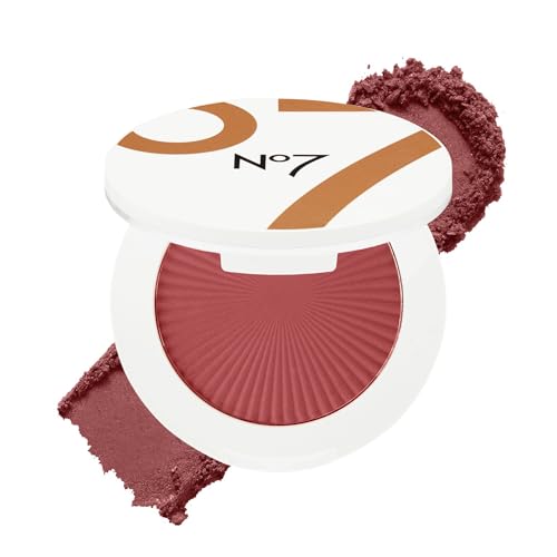 No7 Matte Powder Blush, Cranberry, 3g