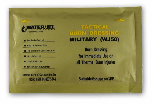 Water-Jel Military Burn Dressing 8