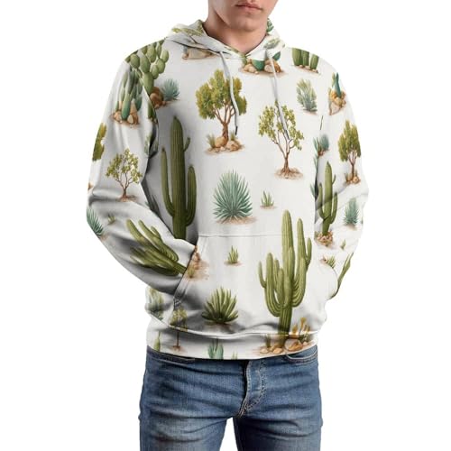 Sweat de sport homme femme imprimé plantes 3D sweat-shirt à capuche grande taille