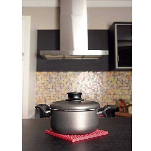 Apoio para Panela Quadrado em Silicone, Mor
