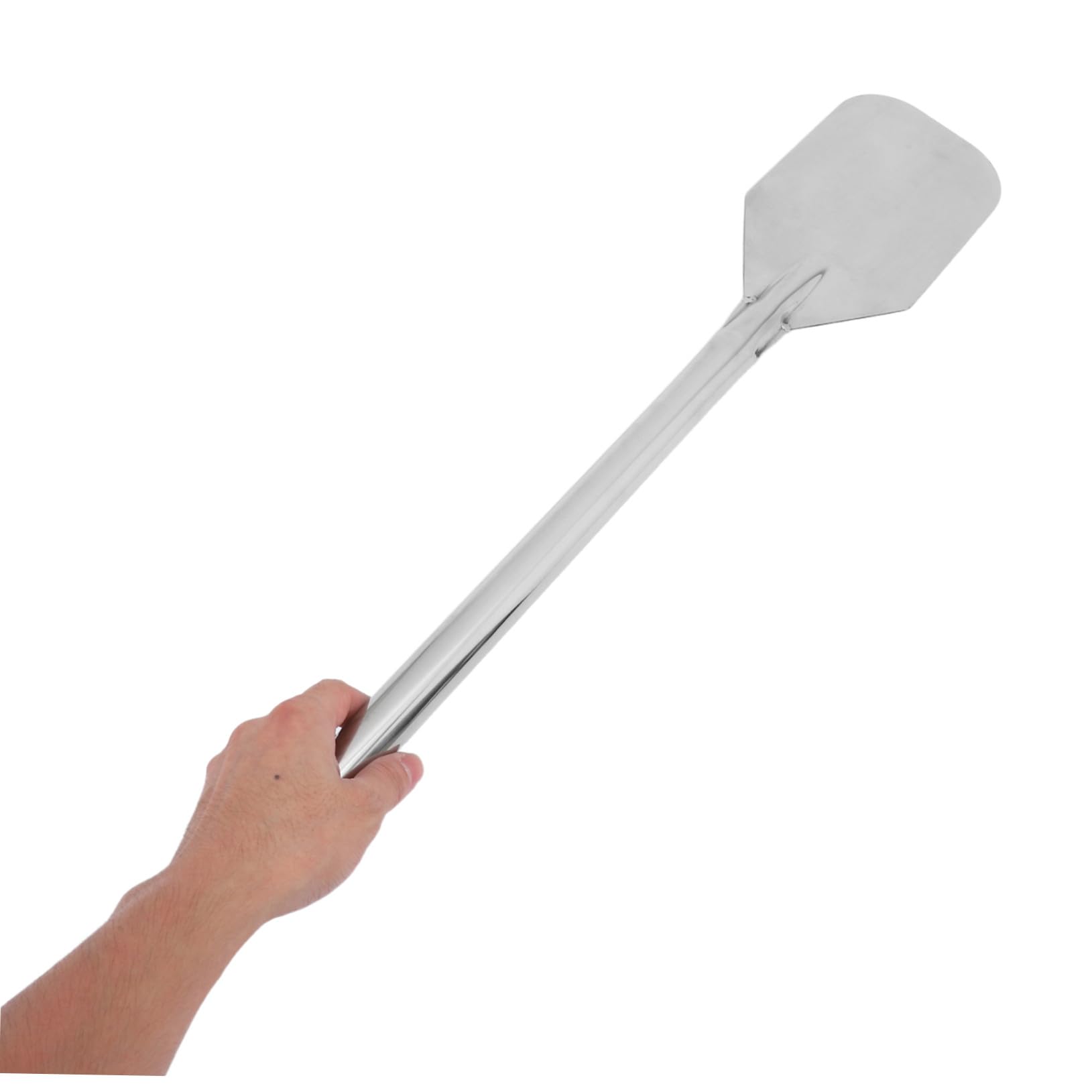 Paleta Mango Largo Mezcladora de 24 Pulgadas de Acero Inoxidable para Cocina Profesional y Elaboración de Cerveza, para Grandes Lotes y Fermentación