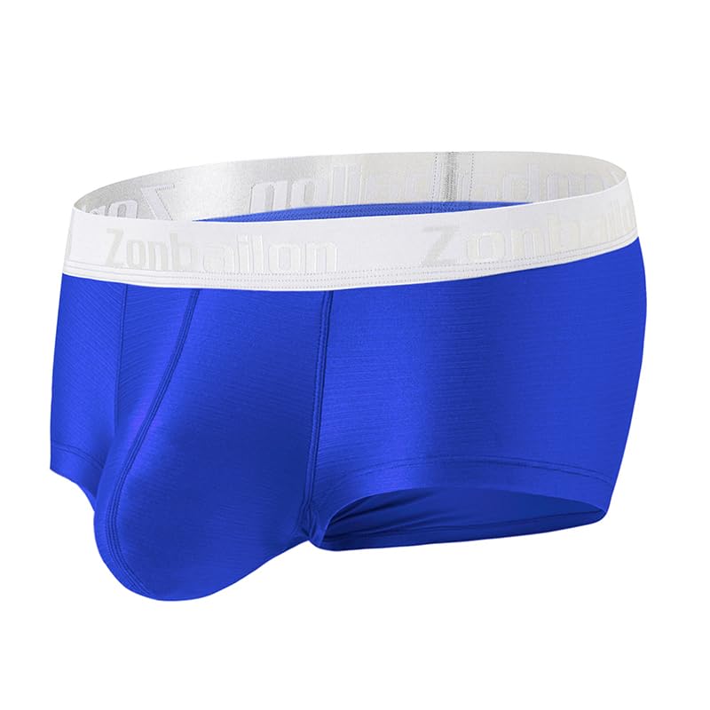 YAHWULAI Herren Boxershorts Unterwäsche für Männer Weich Hautfreundlich und Bequem mit Einem Großen Beutel und Bund