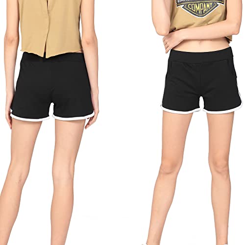 Teen Girls Running Shorts Gym Workout Yoga Sport Performance Short2