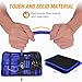 GOOACC 330Pcs Trim Removal Tool, Auto Push Pin Bumper Retainer Clip Set Fastener Terminal Remover Tool Adhesive Cable Clips Pry Kit Car Panel Radio Removal Auto Clip Pliers, Blue