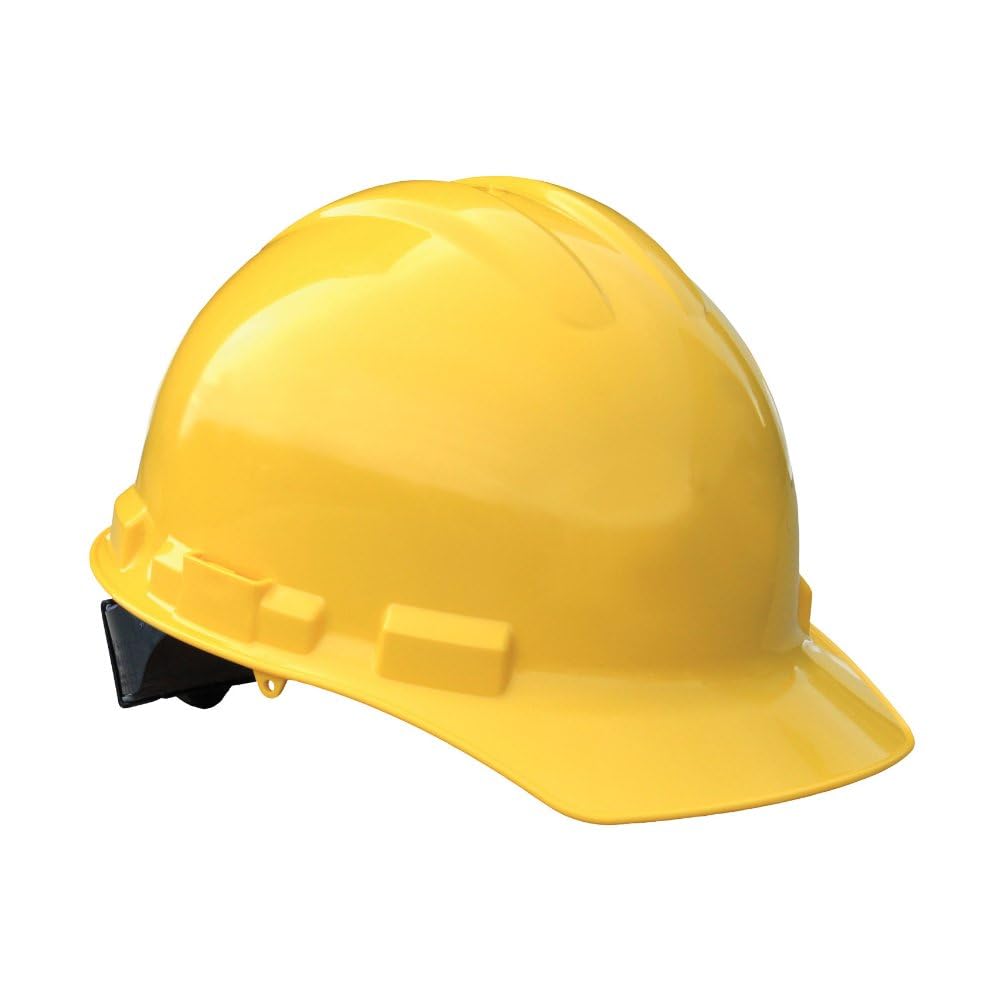 Casque de sécurité jaune style casquette Radians GHR4 suspension