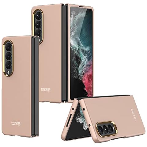 TDTOK Design for Samsung Galaxy Z Fold 4 5G Case, Durable Ultra Slim Matte Case for Galaxy Z Fold 4, Hard PC Raise Bezel Heavy Duty Shockproof Case Compatible with Galaxy Z Fold 4 Cover