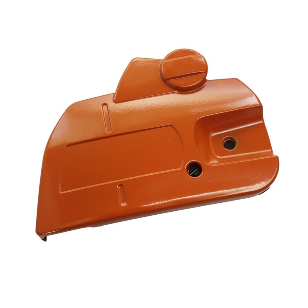 Tapa del piñón del Lado del Embrague con Conjunto de Freno de Cadena. Compatible con motosierras 445 y 450. Piezas de Repuesto 544097901 544097902