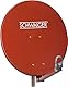Schwaiger SPI710.2 Aluminium Offset-Parabolantenne (75 cm) Ziegelrot