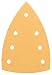 Produktbild Bosch Professional Schleifblatt für Dreieckschleifer Holz und Farbe (10 Stück, 100x150 mm, Körnung 320, C470)