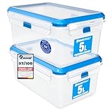 ✅ ADAPTÉ AUX LAVES-VAISSELLES & MICRO-ONDES : Ces boîtes de conservation hermétiques sont non seulement adaptées au lave-vaisselle, mais peuvent également être utilisées au micro-ondes pour réchauffer les aliments (sans couvercle). Ces caractéristiques pratiques font de ces boîtes de rangement un compagnon polyvalent pour une utilisation quotidienne dans la cuisine.