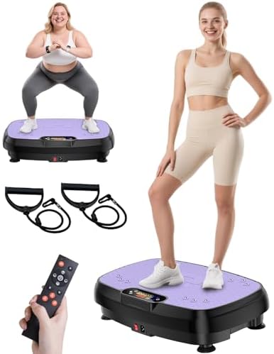 Vibration Plate Exercise Machine, 2026 Workout Equipment for Weig...