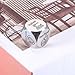 Fiance Valentines Gifts for Him, 5 Senses Gift for Him, Anniversary Steel Food Decision Dice Gifts for Couples Girlfriend Boyfriend Wife Husband Funny Valentines Day Basket, Wife Gift Ideas