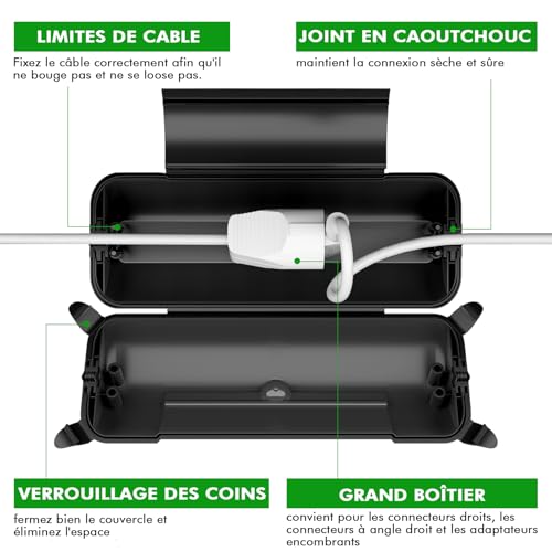 Boîtier extérieur contre les courts-circuits RESTMO boîte électrique étanche IP44 - 3