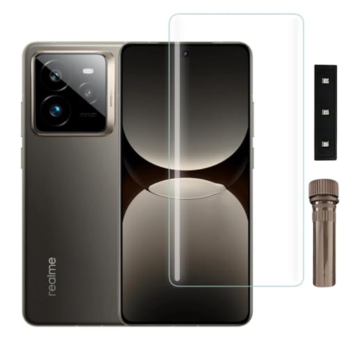 Image of UV Tempered Glass Screen Protector Compatible For Realme GT 7 Pro 5G with Easy Self Installation Kit