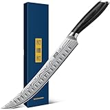 HOSHANHO Carving Kinfe 10 Inch, Forged High Carbon Powder...