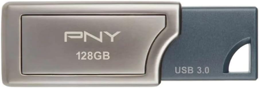 PNY Pro Elite 128GB USB 3.0 Flash Drive, Read Speeds up to 400MB/S (P-FD128PRO-GE)
