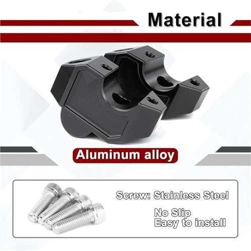 Manillar offset elevadores montaje abrazadera para Yamaha MT-09 2024-2025 5