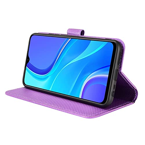 Xiaomi Redmi 9 coque violette pour éviter les bris d'écran 360
