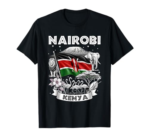 Nairobi Kenya African City Pride Graphic T-Shirt