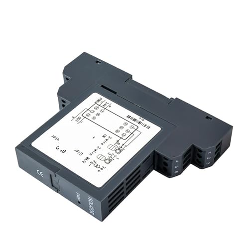 Émetteur d'isolation de signal DC24V entrée 0-20mA et sortie 0-5V pour rails DIN