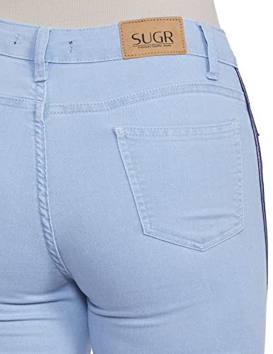 Image of Sugr by Unlimited Women's Skinny Fit Cotton Blend Jeans