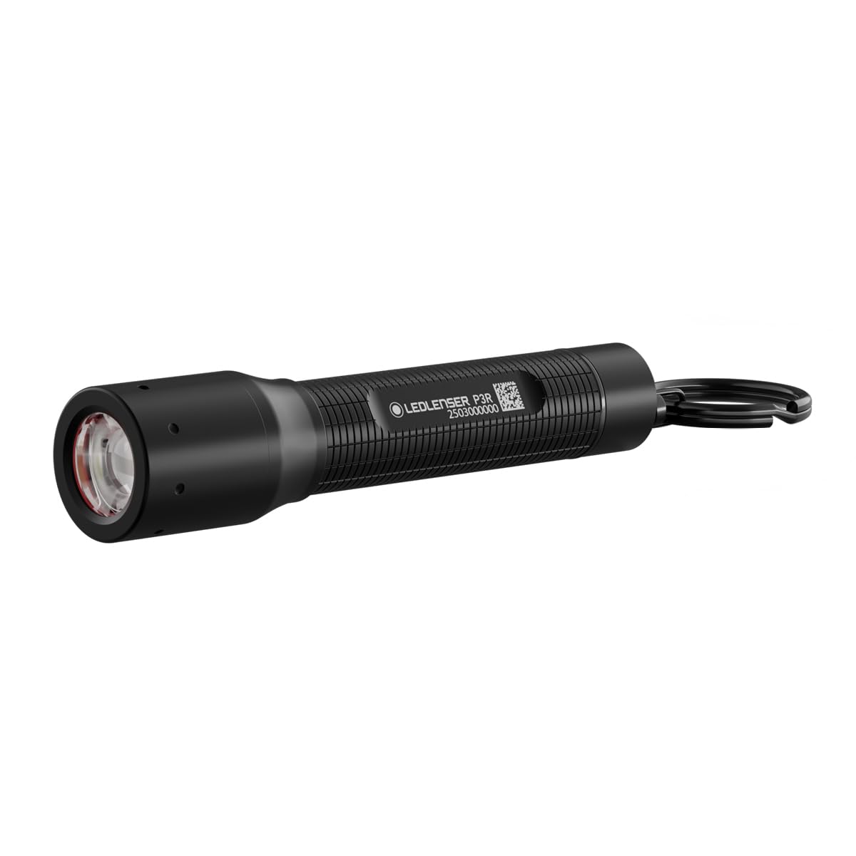 Ledlenser P3R Mini LED Taschenlampe wiederaufladbar, 200 Lumen, 130m Fokus, USB-C, IP54, 8 Stunden Laufzeit, leichte 41g Schlüsselanhänger Kinderleuchte, für Camping, Hundespaziergang