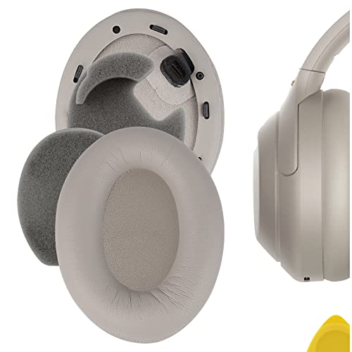 Geekria Replacement Ear Pads Compatible with Sony WH-1000XM4 Wireless Headphones Ear Cushions, Repair Parts (Gold)