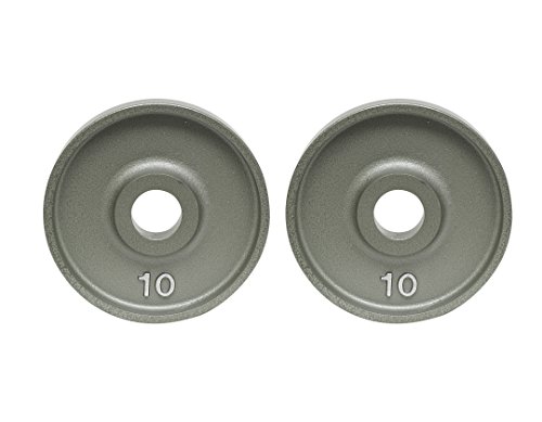 Ivanko (Om-10) Cast-Iron, Machined Olympic Plate Grey 10 Lbs (Pair) … #TOP17